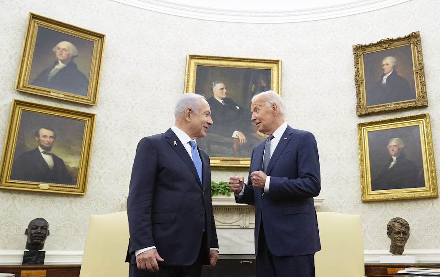 Joe Biden Benjamin Netanyahu