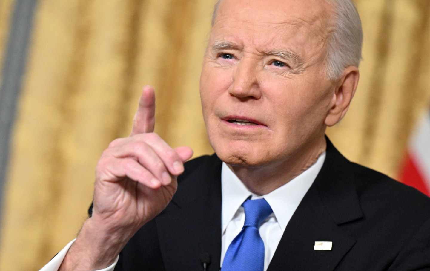 Presiden Joe Biden menyampaikan pidato perpisahannya dari Oval Office pada 15 Januari.