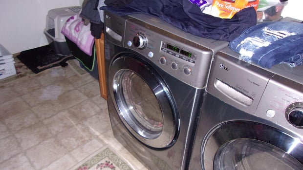 Pengering di rumah Kendy dan Dan Howard 