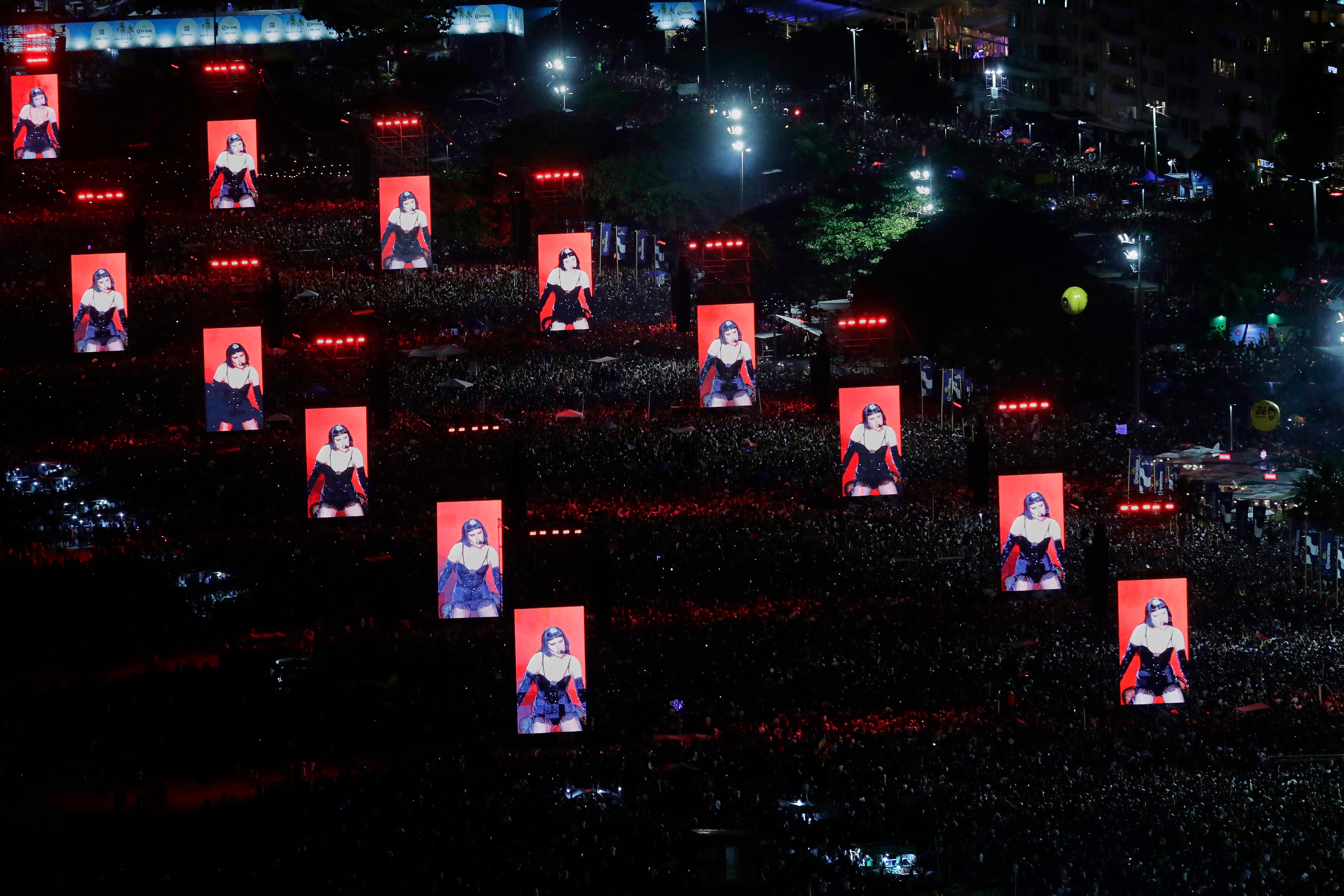 APTOPIX Brasil Lady Gaga 