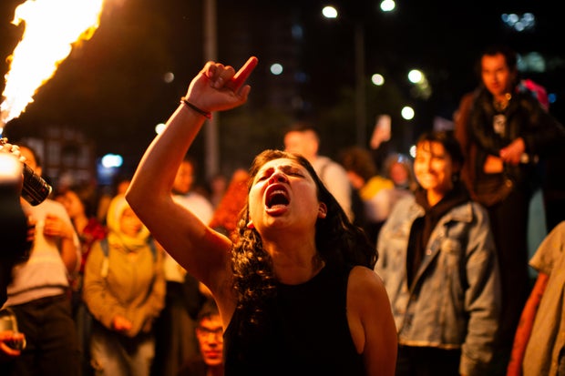Vigil Melawan Trans Femisida Sara Millerey Seorang Wanita Disiksa Dan Dibunuh Di Kolombia 