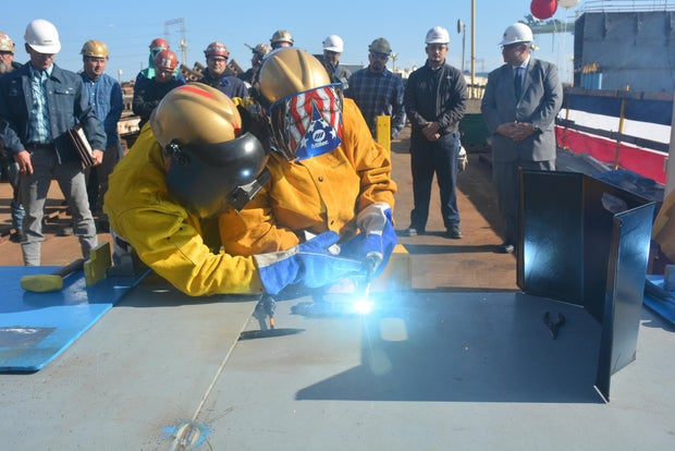 Keel Bersertifikat Untuk Oiler Pengisian Armada Terbaru MSC USNS Thurgood Marshall 