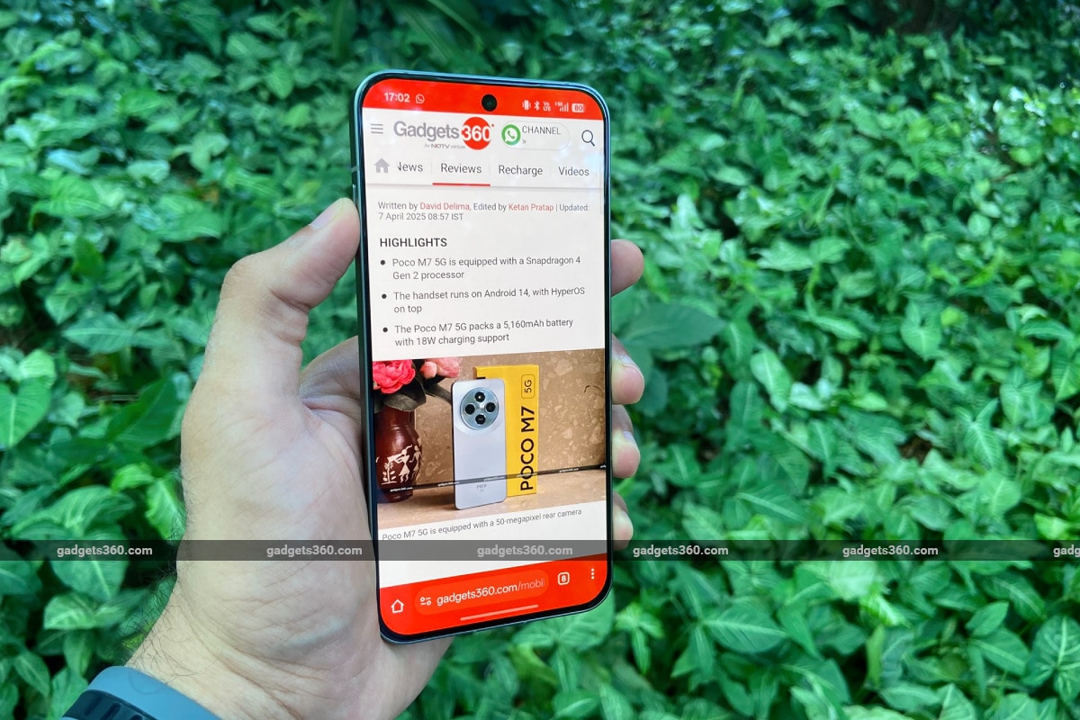 Ulasan OnePlus 13s tampilan ndtv OnePlus 13s