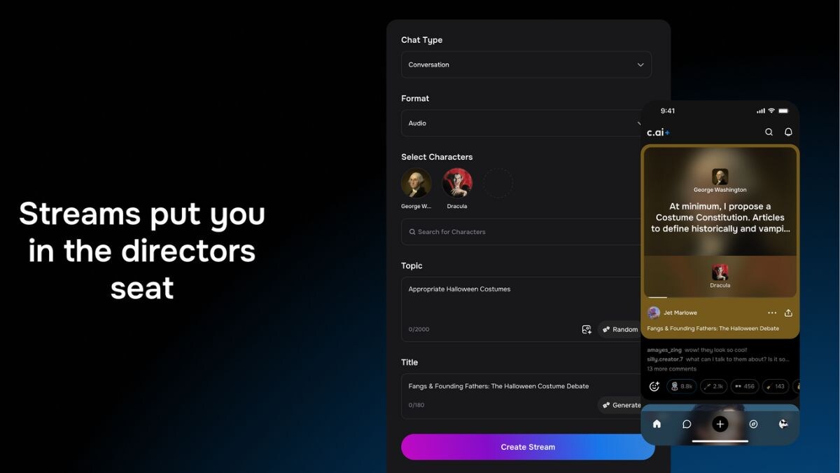 aliran AI karakter Aliran AI Karakter