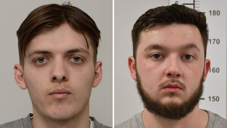 (kiri) Jake Reeves, 23, dan Dylan James Earl, 20. Foto: Polisi Bertemu