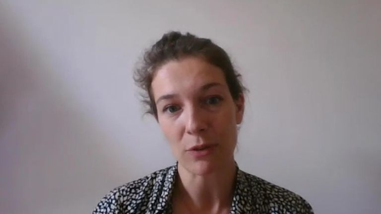Mathilde Simon, koordinator proyek di Medicins Sans Frontieres.