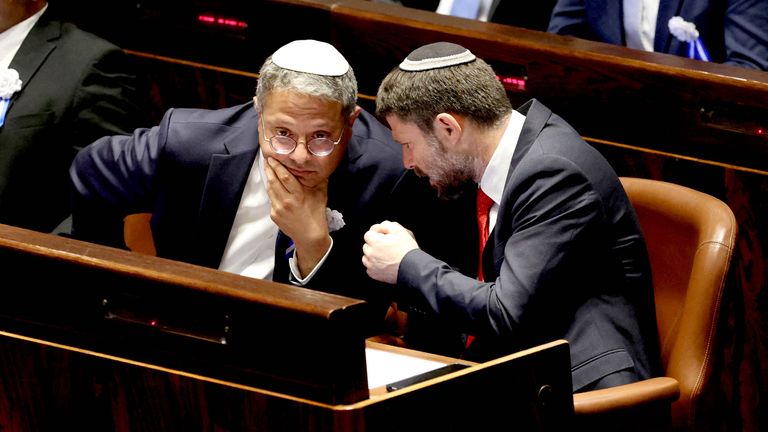 Itamar ben Gvir dan Bezalel Smotrich. Foto: Reuters