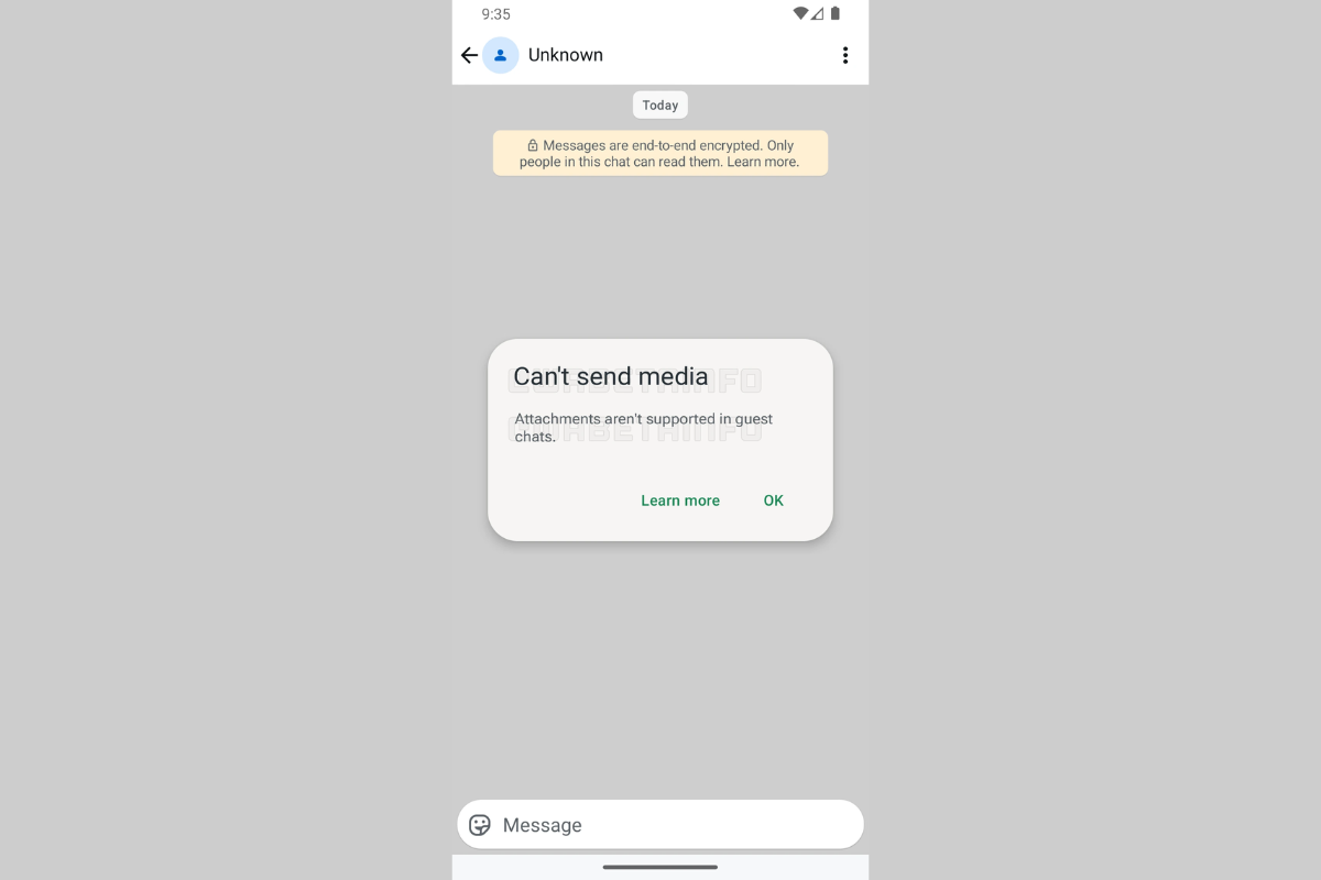 Fitur obrolan tamu whatsapp wabetainfo WhatsApp beta